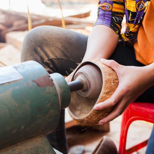 Kokosskal L - Billede 6